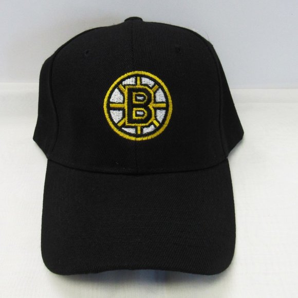 Boston Bruins Baseball Hat Cap Black Unisex - Picture 1 of 3